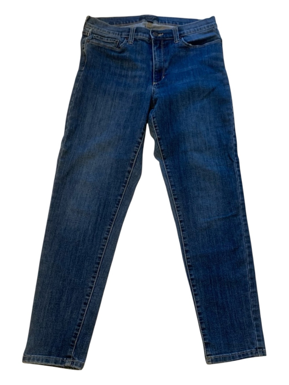 Banana Republic Women's High Rise Skinny Jeans in Dark Blue Wash size 30